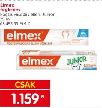 Spar Elmex fogkrém 75 ml ajánlat