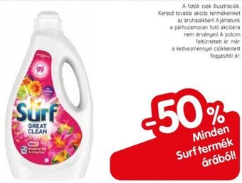 Spar Minden Surf termék árából! ajánlat