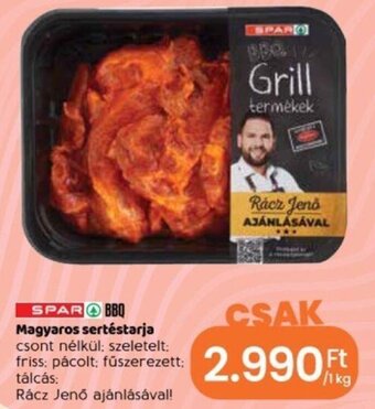 Spar SPAR Magyaros sertéstarja 1 kg ajánlat