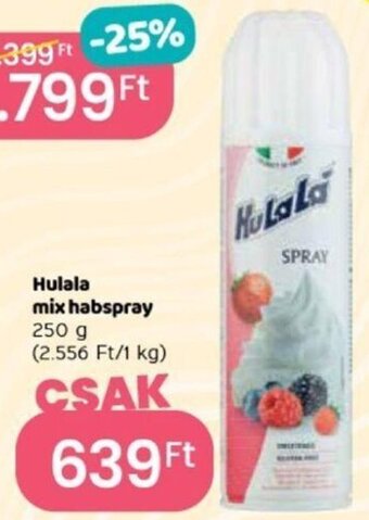 Hulala mix habspray 250 g