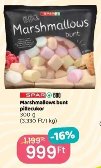 SPAR Marshmallows bunt pillecukor 300 g