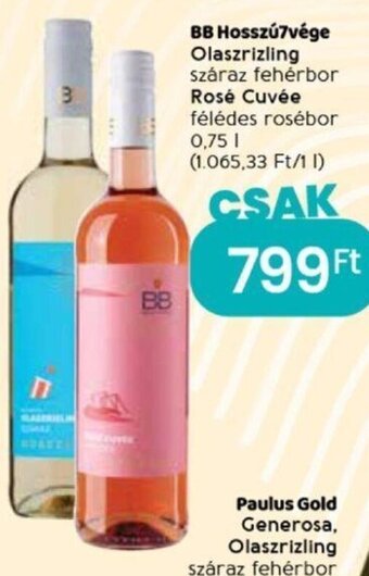 Spar BB Hosszú7vége 0,75 l ajánlat