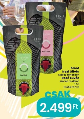 Spar Feind Irsai Olivér, Rosé Cuvée 1,5 l ajánlat