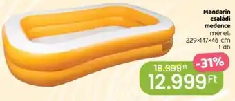 Mandarin családi medence 1 db
