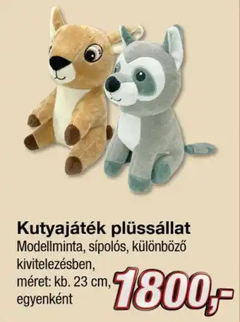 Kik Kutyajáték plüssállat 1 db ajánlat