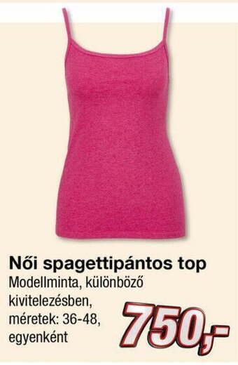 Kik Női spagettipántos top 1 db ajánlat