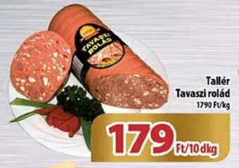 Coop Tallér Tavaszi rolád 10 dkg ajánlat