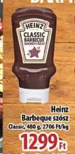 Coop Heinz Barbeque szósz 480 g ajánlat