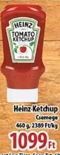 Coop Heinz Ketchup 460 g ajánlat