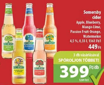 Somersby cider 0,33 l