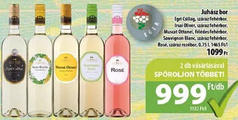 Coop Juhász bor 0,75 l ajánlat
