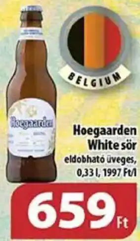 Coop Hoegaarden White sör 0,33 l ajánlat