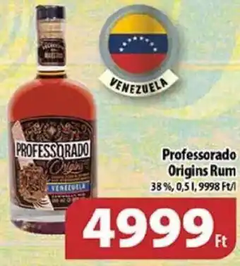 Coop Professorado Origins Rum 0,5 l ajánlat