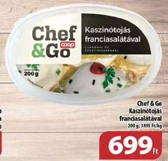 Coop Chef & Go Kaszinótojás franciasalátával 200 g ajánlat