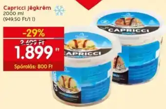 Capricci jégkrém 2000 ml