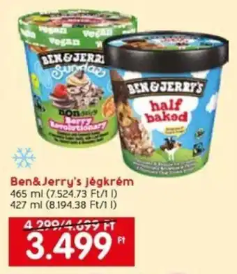Ben&Jerry's jégkrém 465 / 427 ml