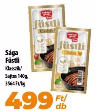Coop Sága Füstli 140 g ajánlat