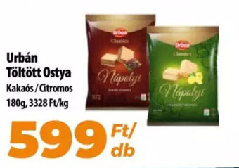 Coop Urbán Töltött Ostya 180 g ajánlat