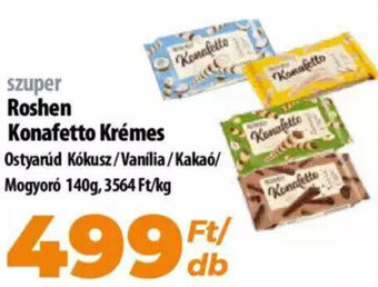 Coop Roshen Konafetto Krémes 140 g ajánlat