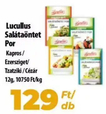 Coop Lucullus Salátaöntet por 12 g ajánlat