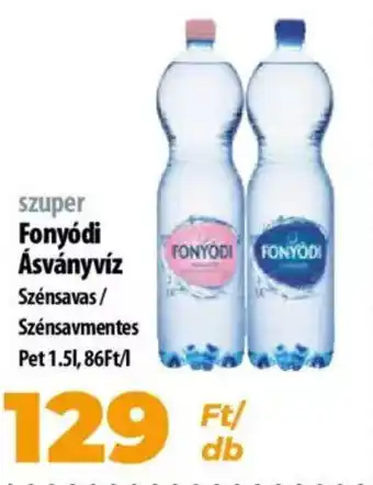 Coop Fonyódi Ásványvíz 1,5 l ajánlat