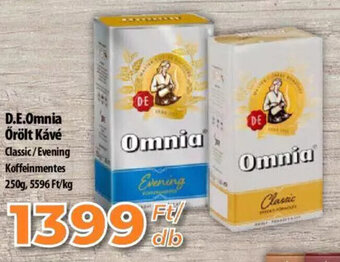 Coop D.E. Omnia Őrölt Kávé 250 g ajánlat