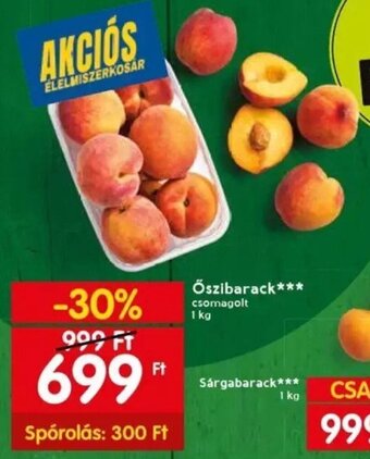 Spar Őszibarack 1 kg ajánlat