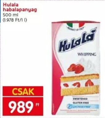 Spar Hulala habalapanyag 500 ml ajánlat