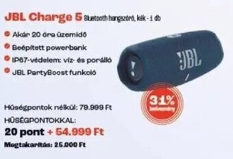 Spar JBL Charge 5 1 db ajánlat