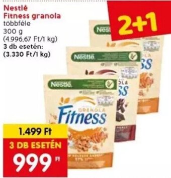 Spar Nestlé Fitness granola 300 g ajánlat