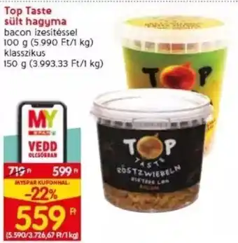 Top Taste sült hagyma 100 / 150 g