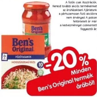 Spar Minden Ben's Original termék árából! ajánlat