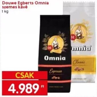 Spar Douwe Egberts Omnia szemes kávé 1 kg ajánlat