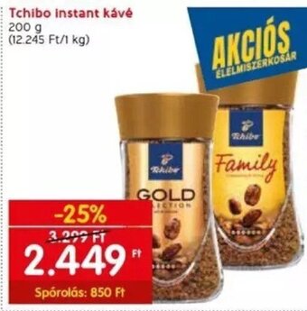 Spar Tchibo instant kávé 200 g ajánlat