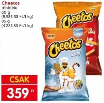 Spar Cheetos 60 / 85 g ajánlat