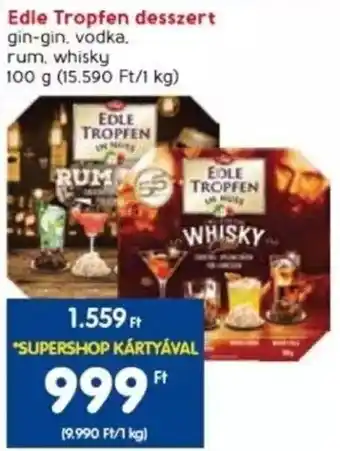 Spar Edle Tropfen desszert 100 g ajánlat