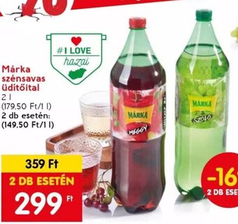 Spar Márka szénsavas üdítőital 2 l ajánlat