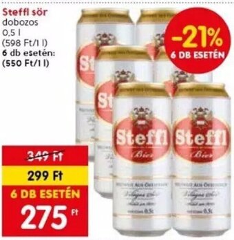 Steffl sör 0,5 l