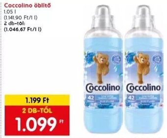 Spar Coccolino öblítő 1,05 l ajánlat