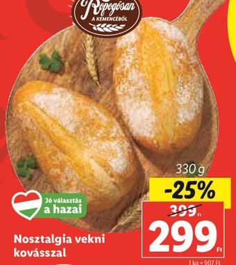 Lidl Nosztalgia vekni kovásszal 330 g ajánlat