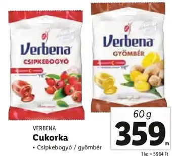 Lidl VERBENA Cukorka 60 g ajánlat