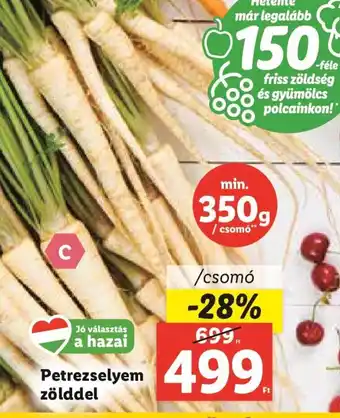 Lidl Petrezselyem zölddel 1 csomó ajánlat