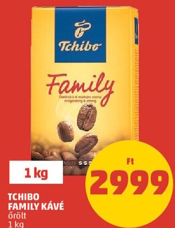 PENNY TCHIBO FAMILY KÁVÉ 1 kg ajánlat
