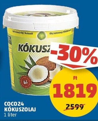 PENNY COCO24 KÓKUSZOLAJ 1 l ajánlat