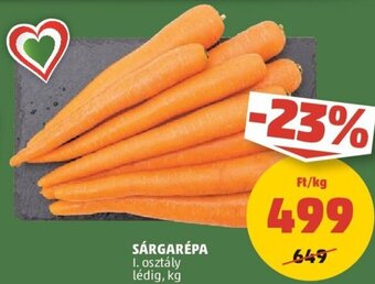 PENNY SÁRGARÉPA 1 kg ajánlat