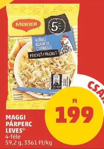 PENNY MAGGI PÁRPERC LEVES 59,2 g ajánlat