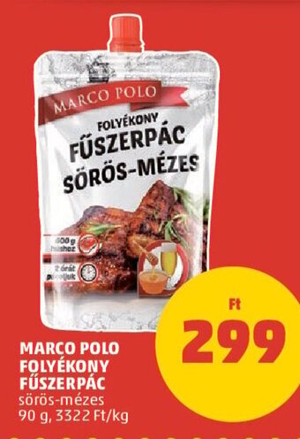 PENNY MARCO POLO FOLYÉKONY FŰSZERPÁC 90 g ajánlat