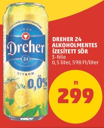 PENNY DREHER 24 ALKOHOLMENTES ÍZESÍTETT SÖR 0,5 l ajánlat