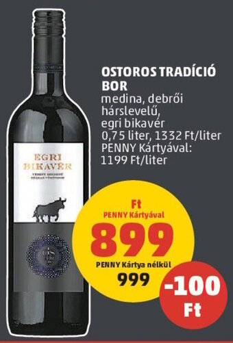 PENNY OSTOROS TRADÍCIÓ BOR 0,75 l ajánlat