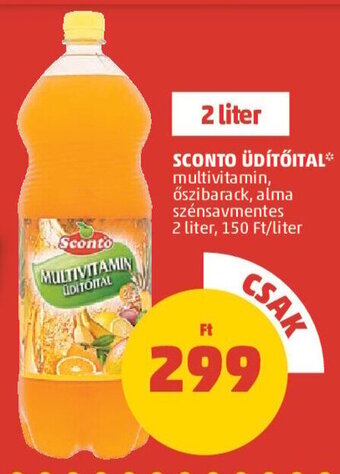PENNY SCONTO ÜDÍTŐITAL 2 l ajánlat